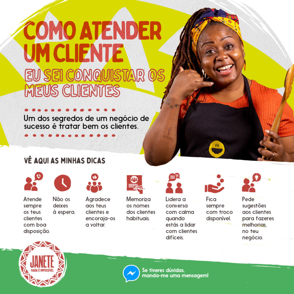 Como Atender Um Cliente Janete